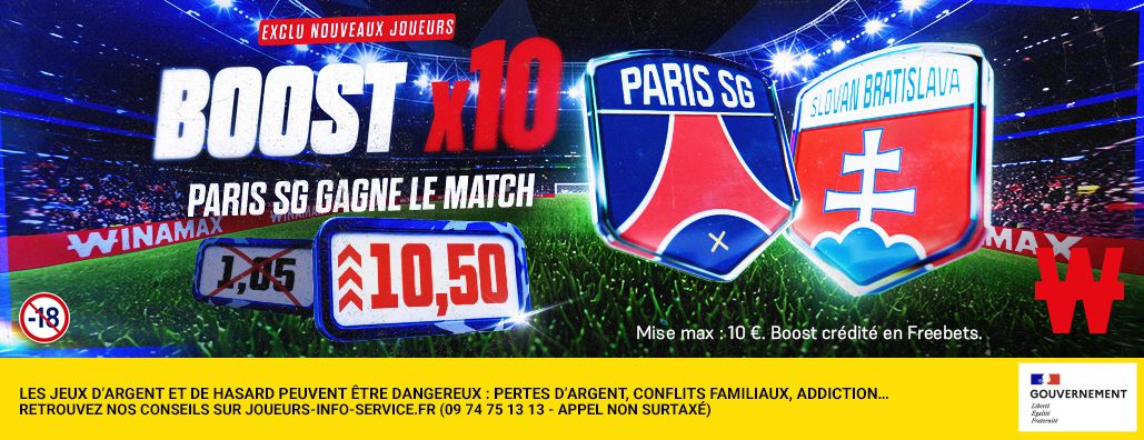 PSG - Slovan bratislava winamax