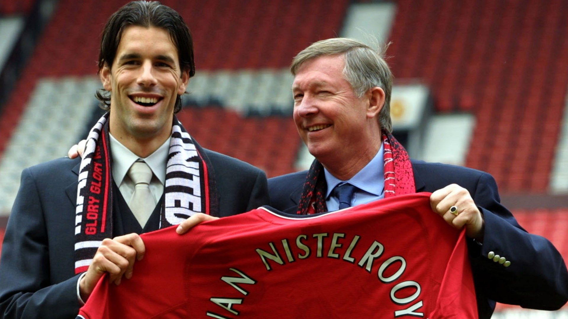 Ruud van Nistelrooy Alex Ferguson