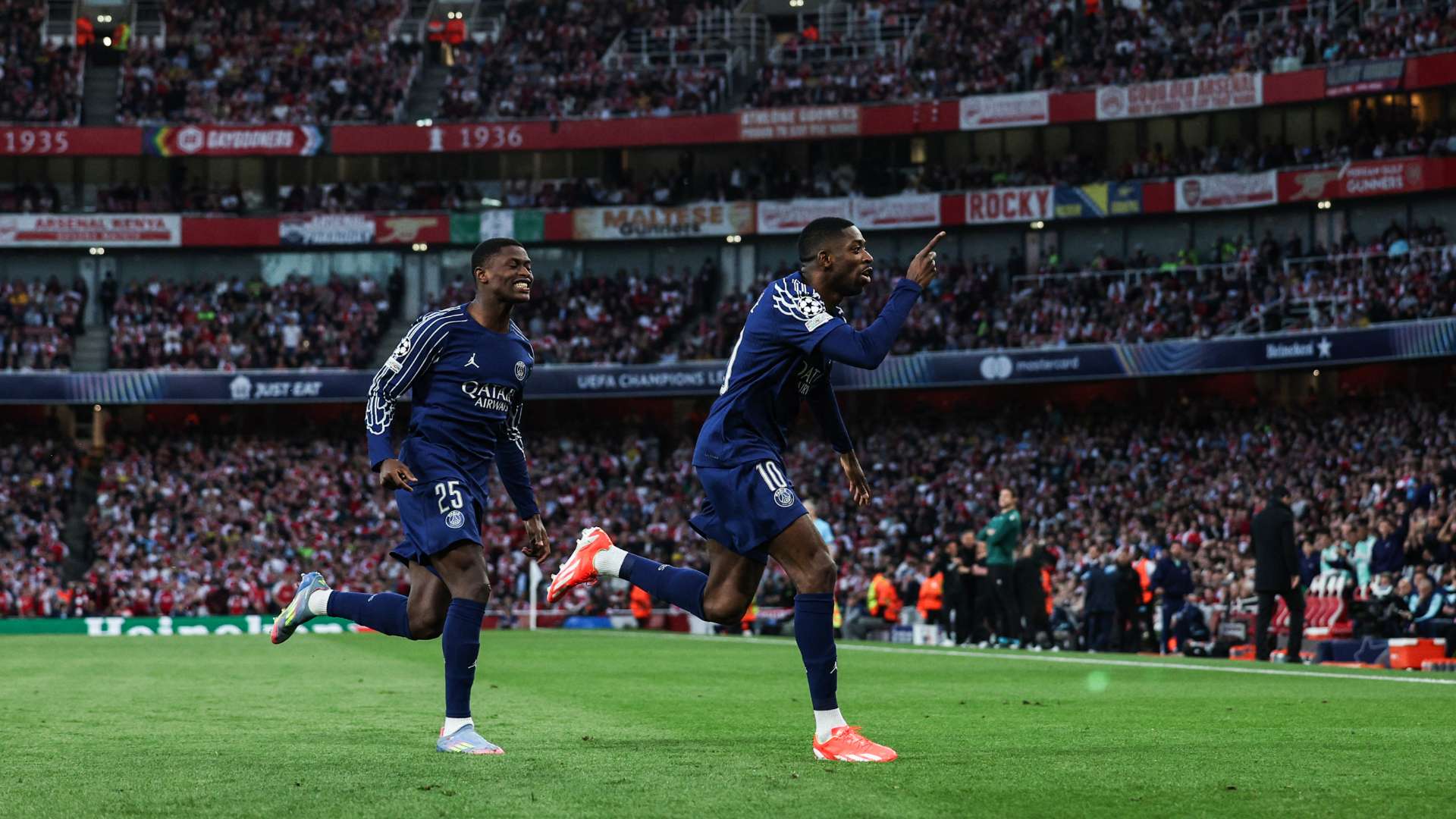 Dembelè Arsenal PSG