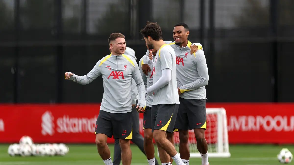 Mac Allister Szoboszlai Gravenberch