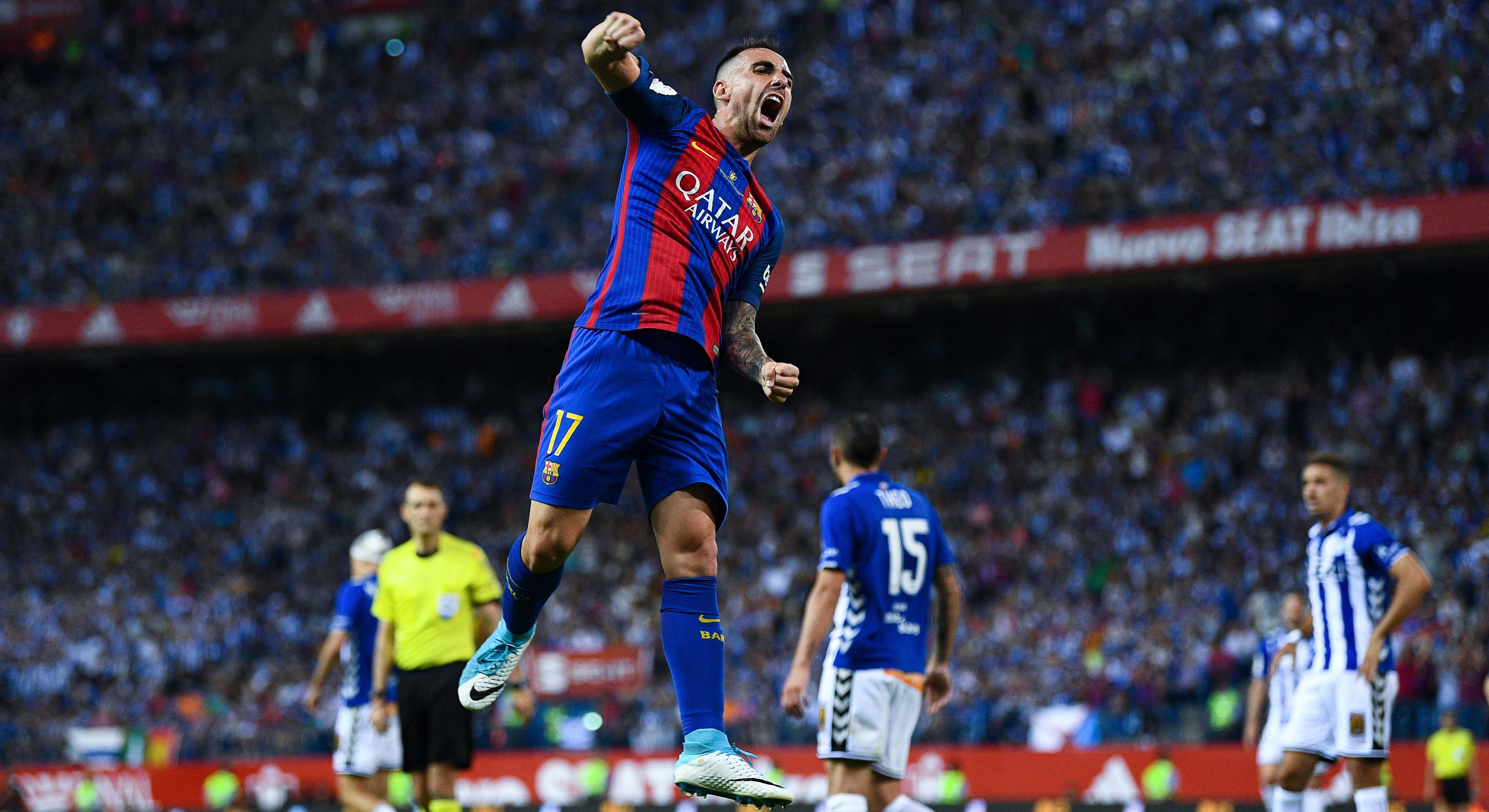 Paco Alcacer Barcelona Alaves Copa del Rey