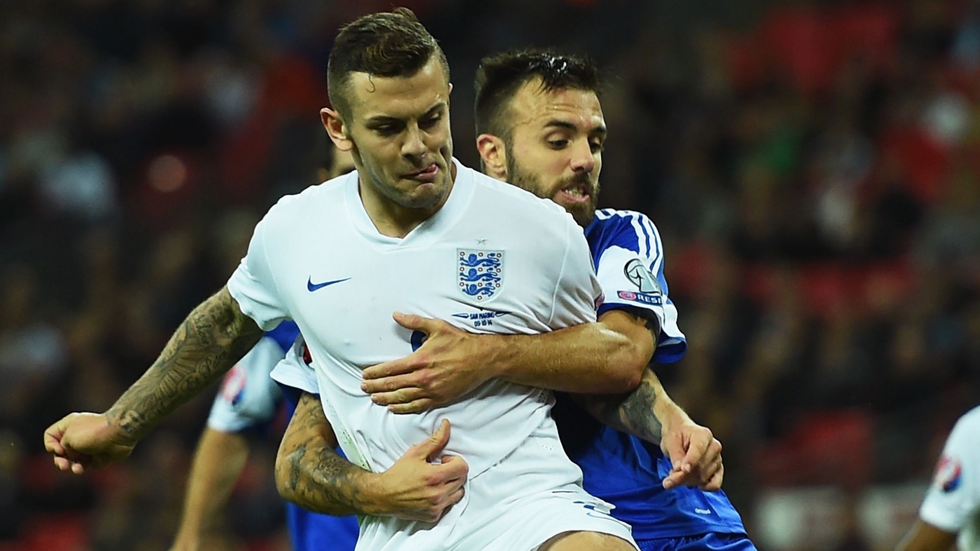 Jack Wilshere England; Fabio Vitaioli San Marino