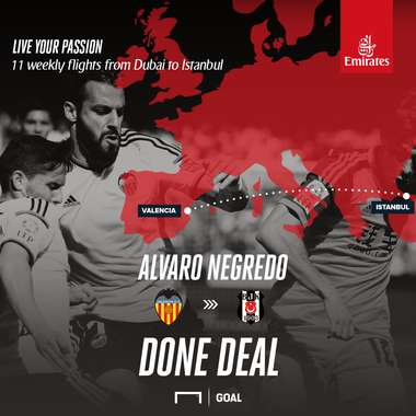 Negredo to besiktas english