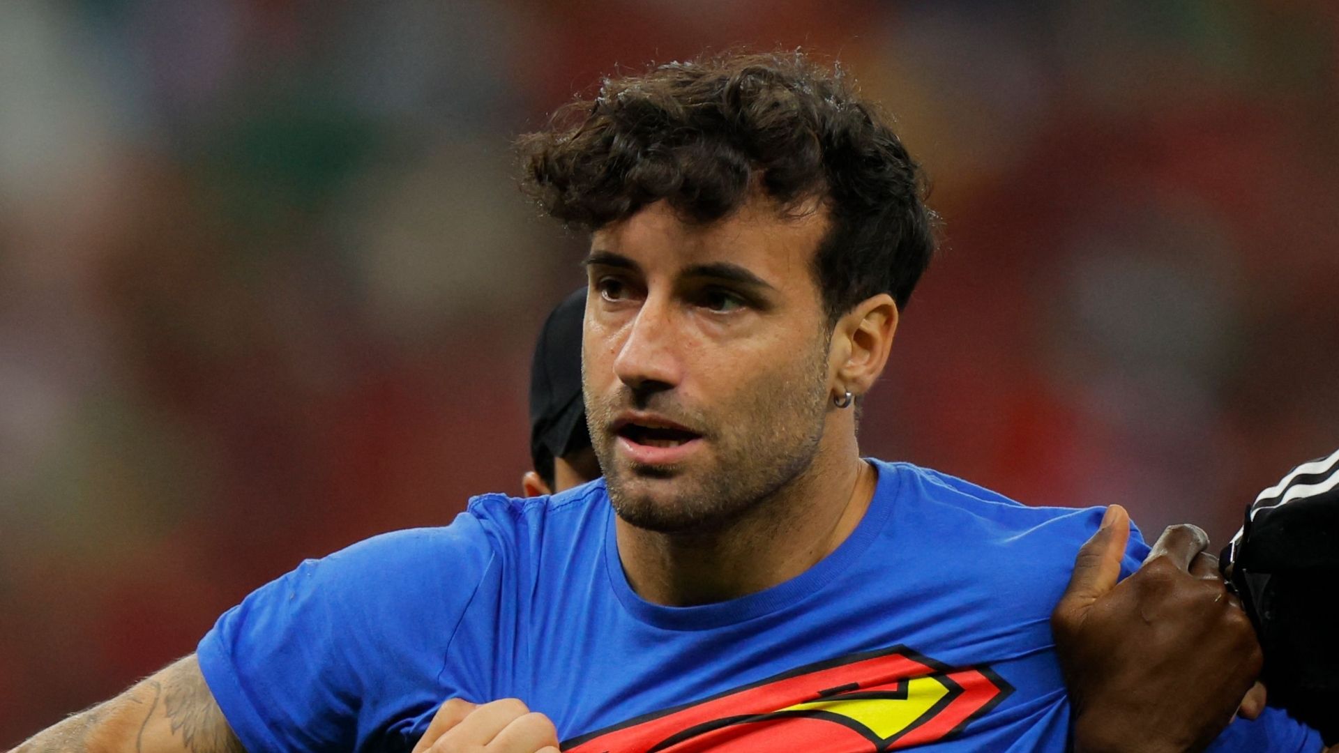 Mario Ferri pitch invader 2022 World Cup