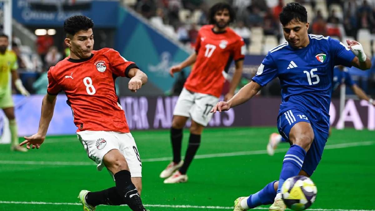 مباراة مصر والكويت في كأس العرب