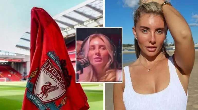 A Liverpool egyik sztárja pornószínésznőt keresett fel?