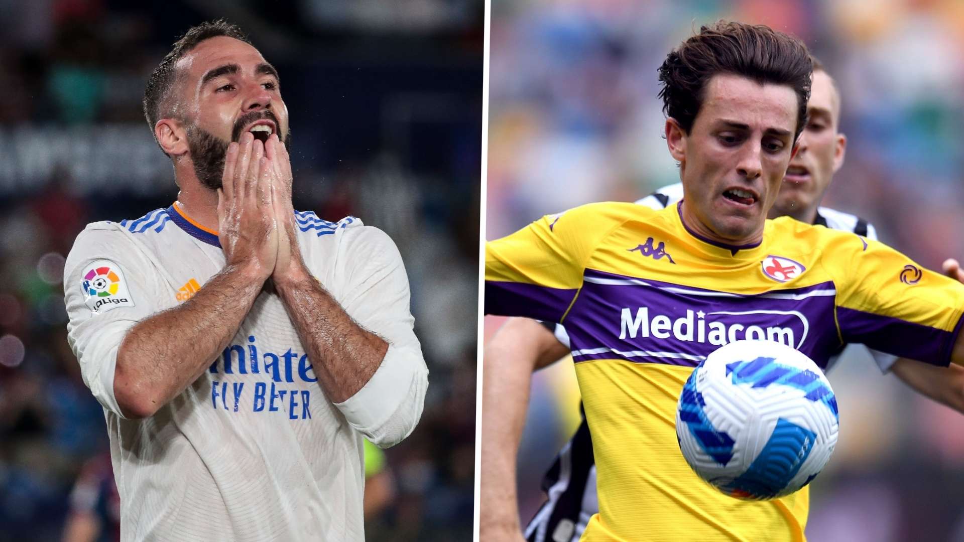 Dani Carvajal Álvaro Odriozola Real Madrid Fiorentina