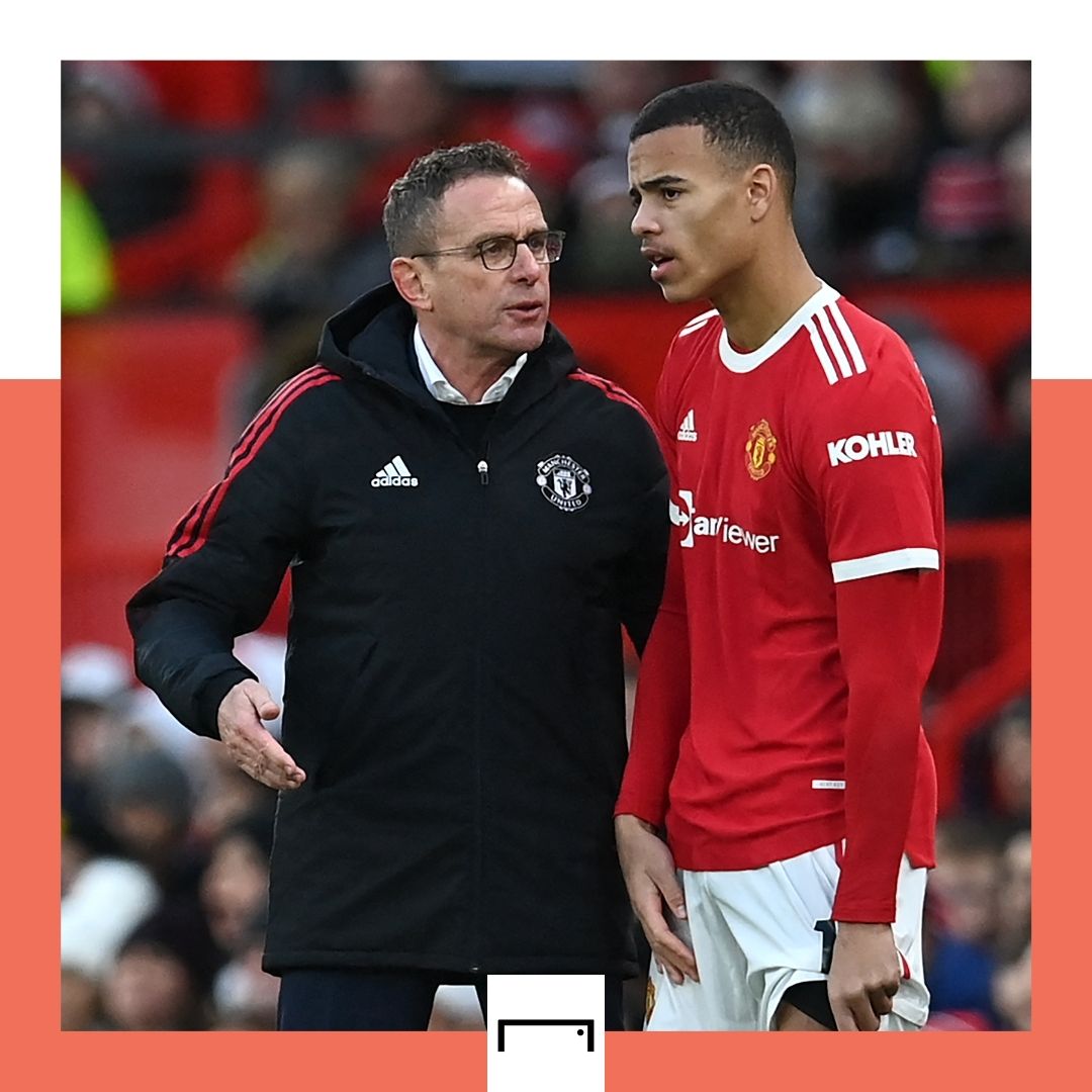 Ralf Rangnick Mason Greenwood Manchester United Premier League 2021-22 GFX