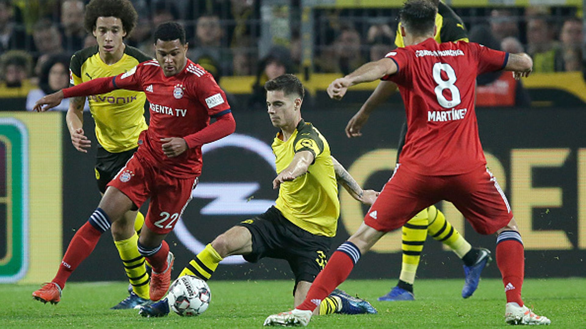 Julian Weigl Borussia Dortmund FC Bayern 10112018