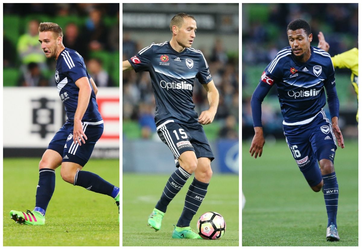 Nick Ansell Alan Baro Rashid Mahazi Melbourne Victory