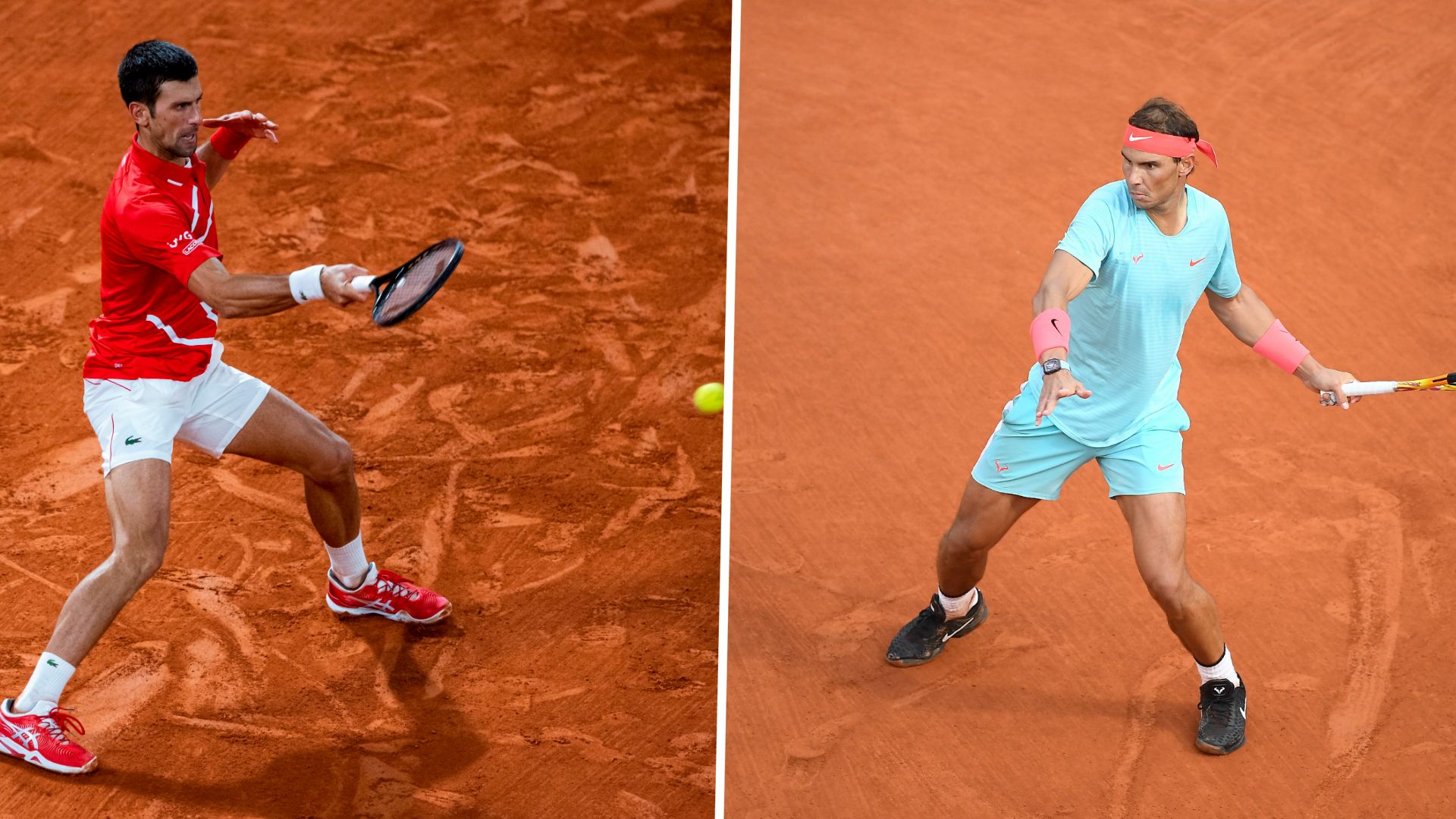 ONLY GERMANY Nadal Djokovic FO 2020