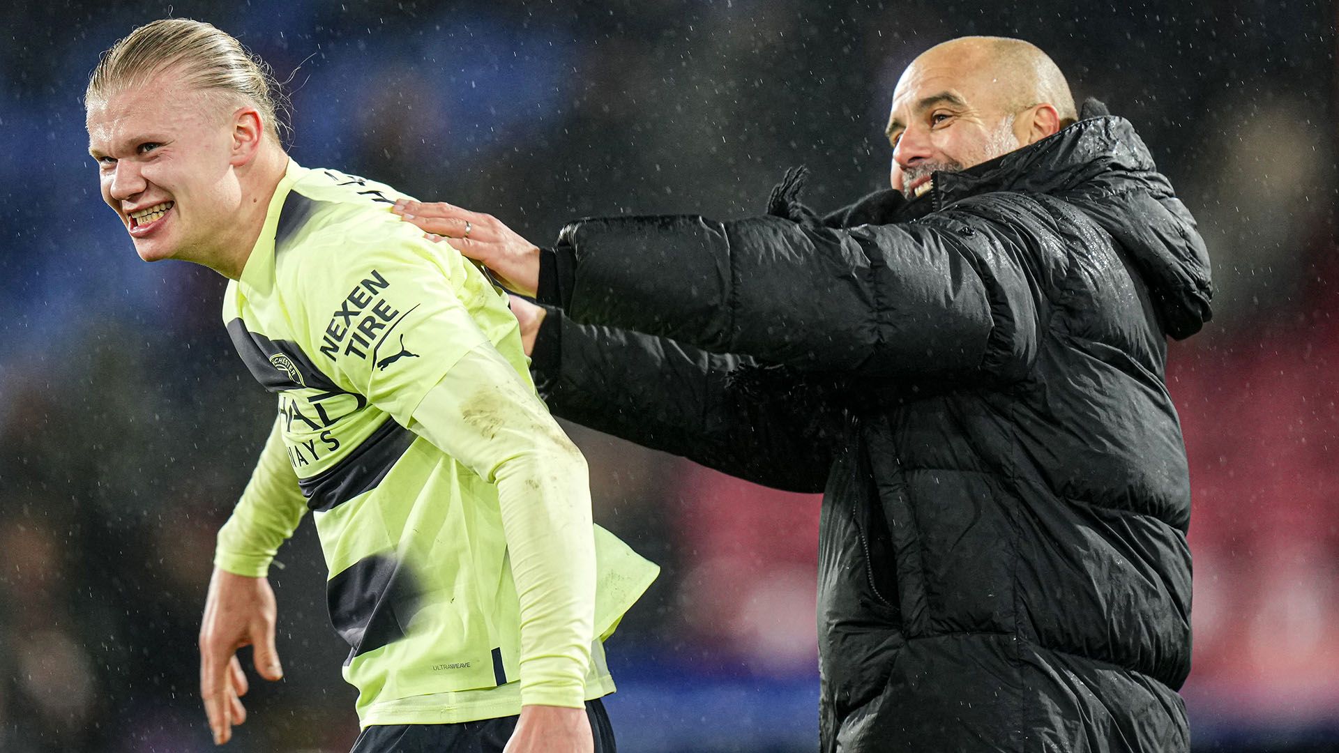 Erling Haaland Pep Guardiola Manchester City 2022-23