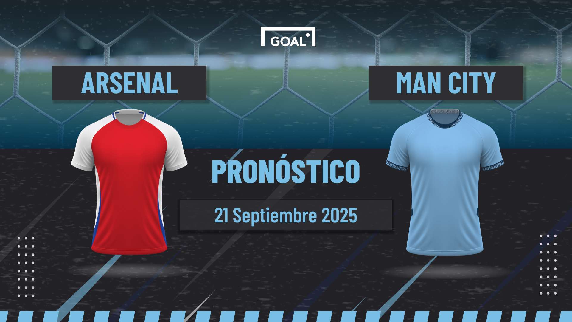 pronostico Arsenal vs Man City Apuestas Premier League 21-09-25