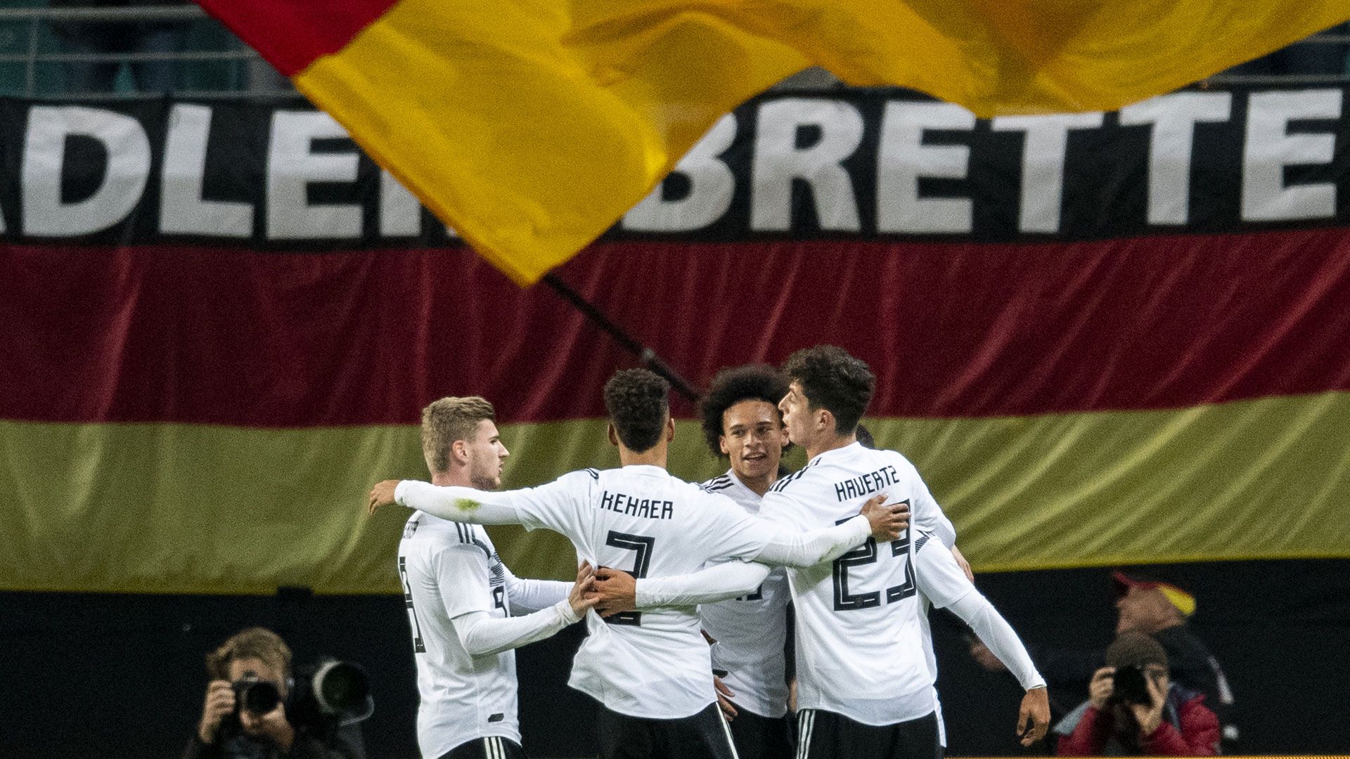 DFB-Team Werner Sane Kehrer Havertz 15112018