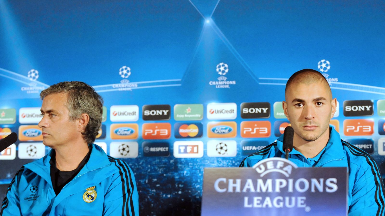 Mourinho Benzema 2010