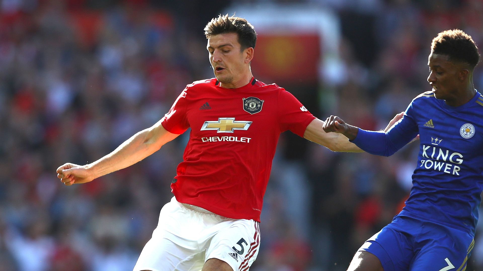 Harry Maguire Man Utd Leicester