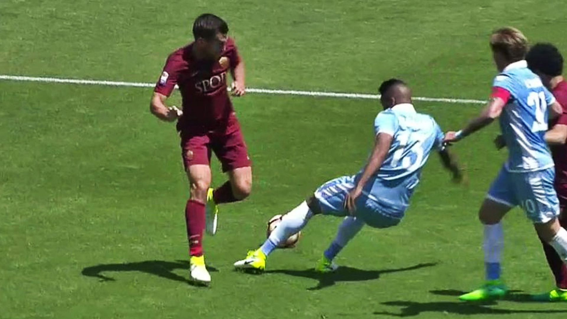 Kevin Strootman Roma Lazio