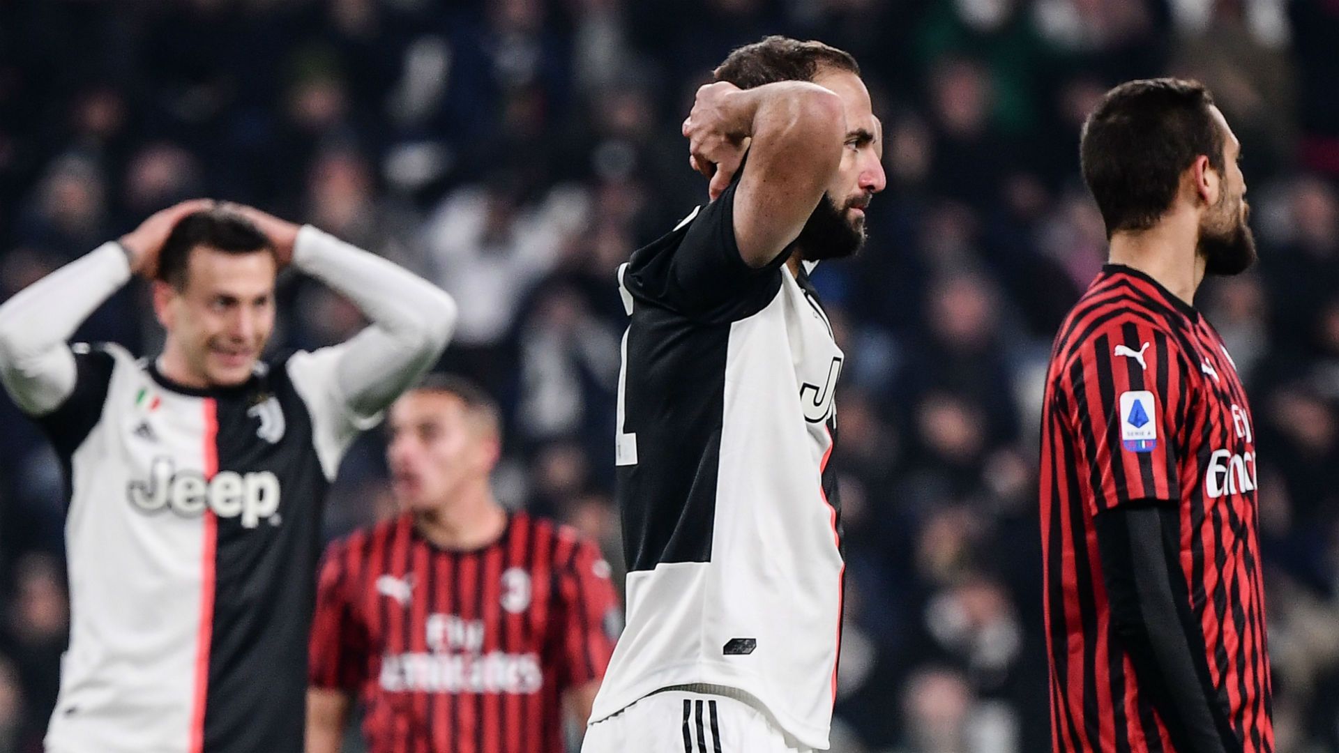 Gonzalo Higuain Juventus Milan