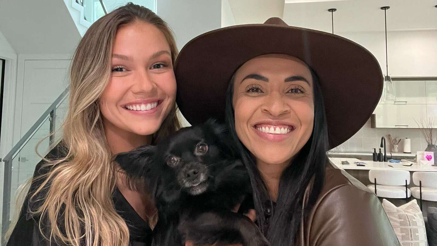 Marta com Carrie Lawrence