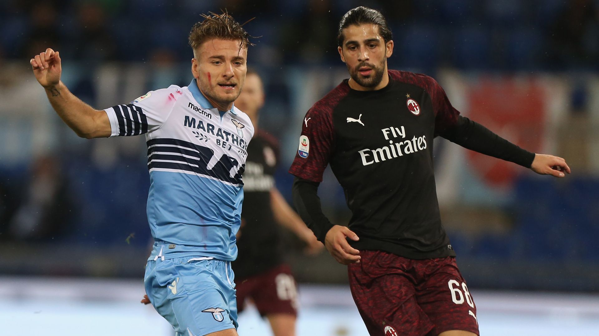Ciro Immobile Ricardo Rodriguez Lazio Milan