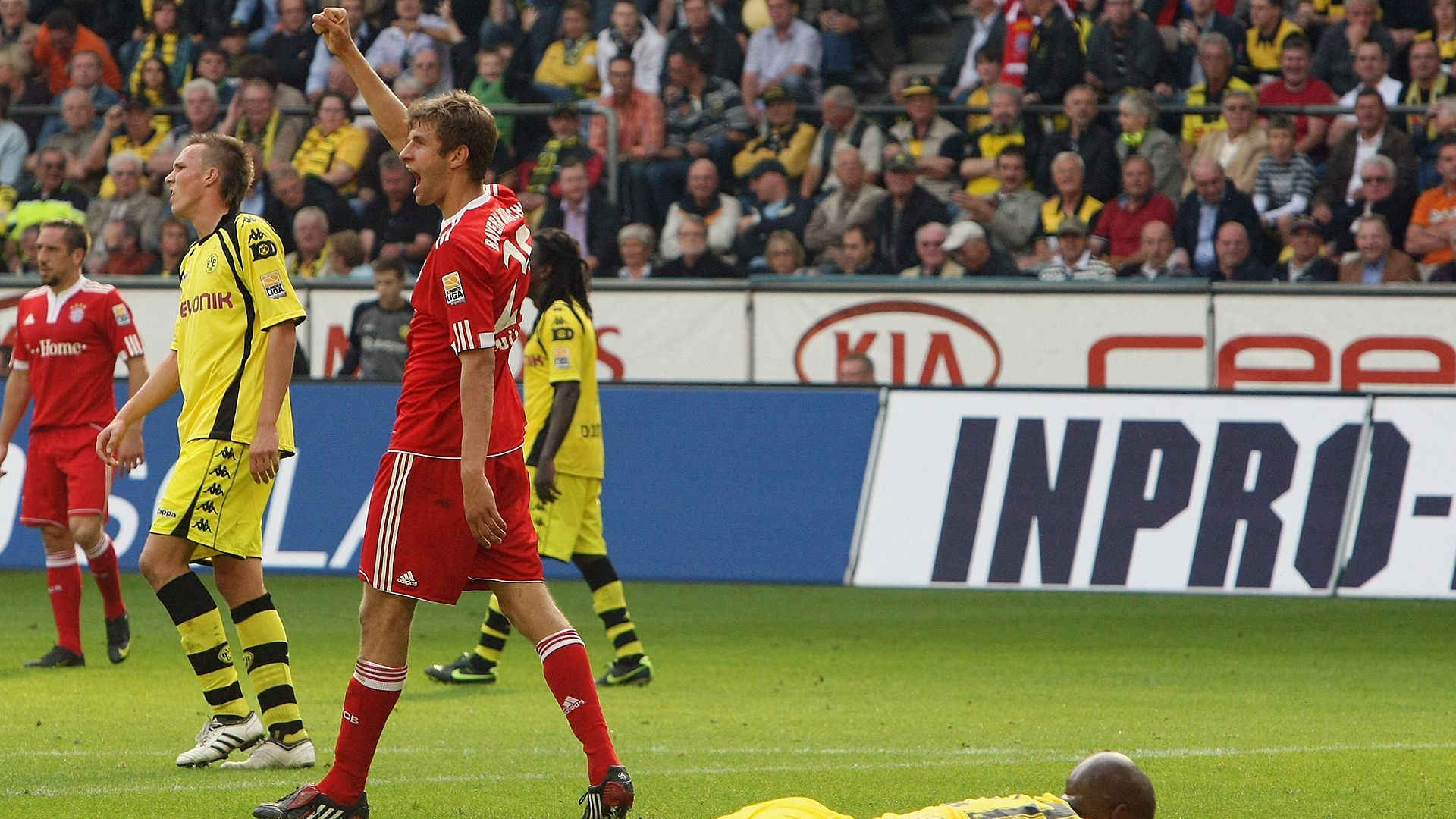 Thomas Müller FC Bayern Borussia Dortmund