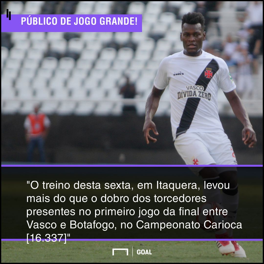 GFX treino Corinthians Carioca