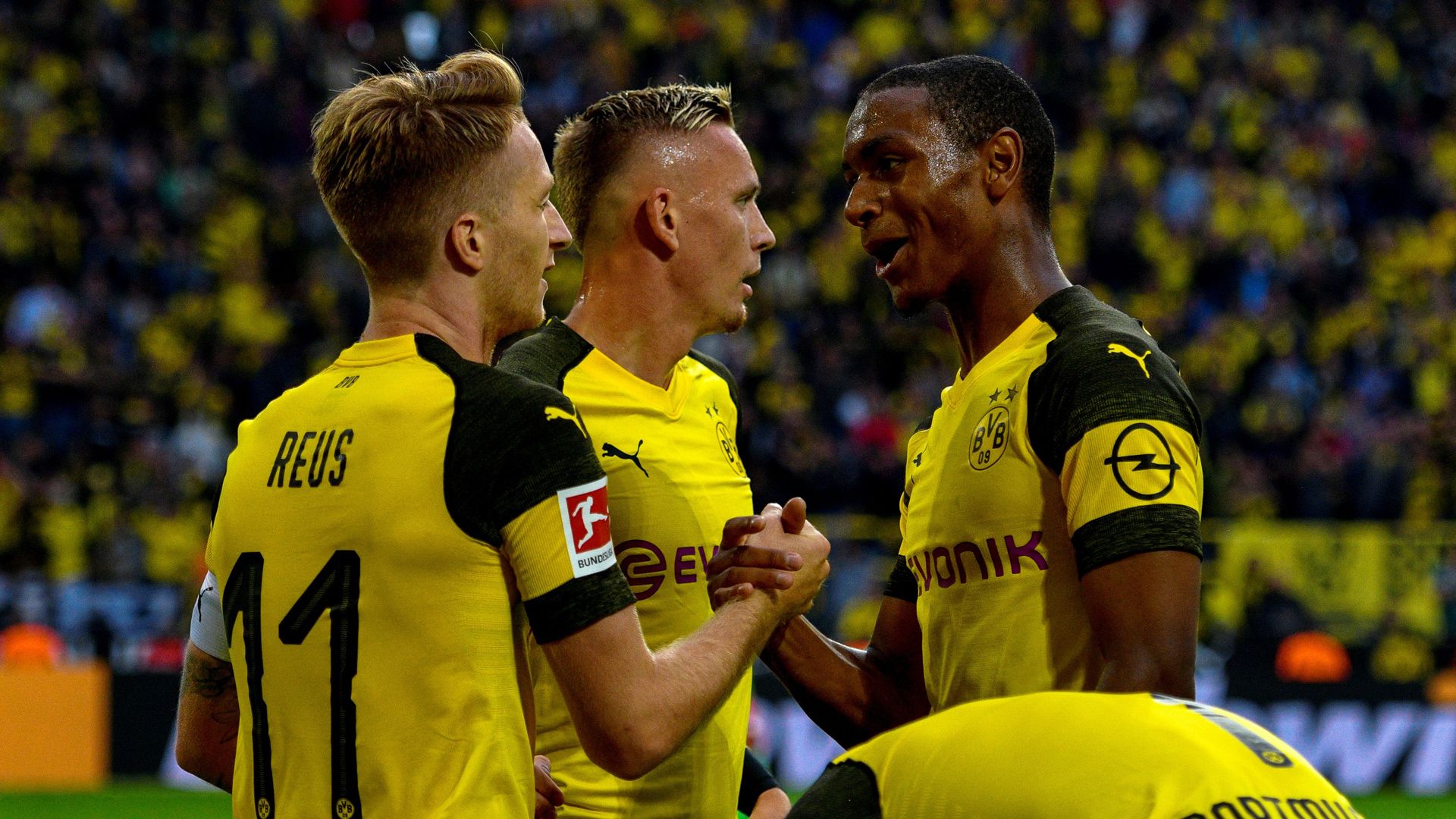 Borussia Dortmund Reus Diallo Wolf 26082018