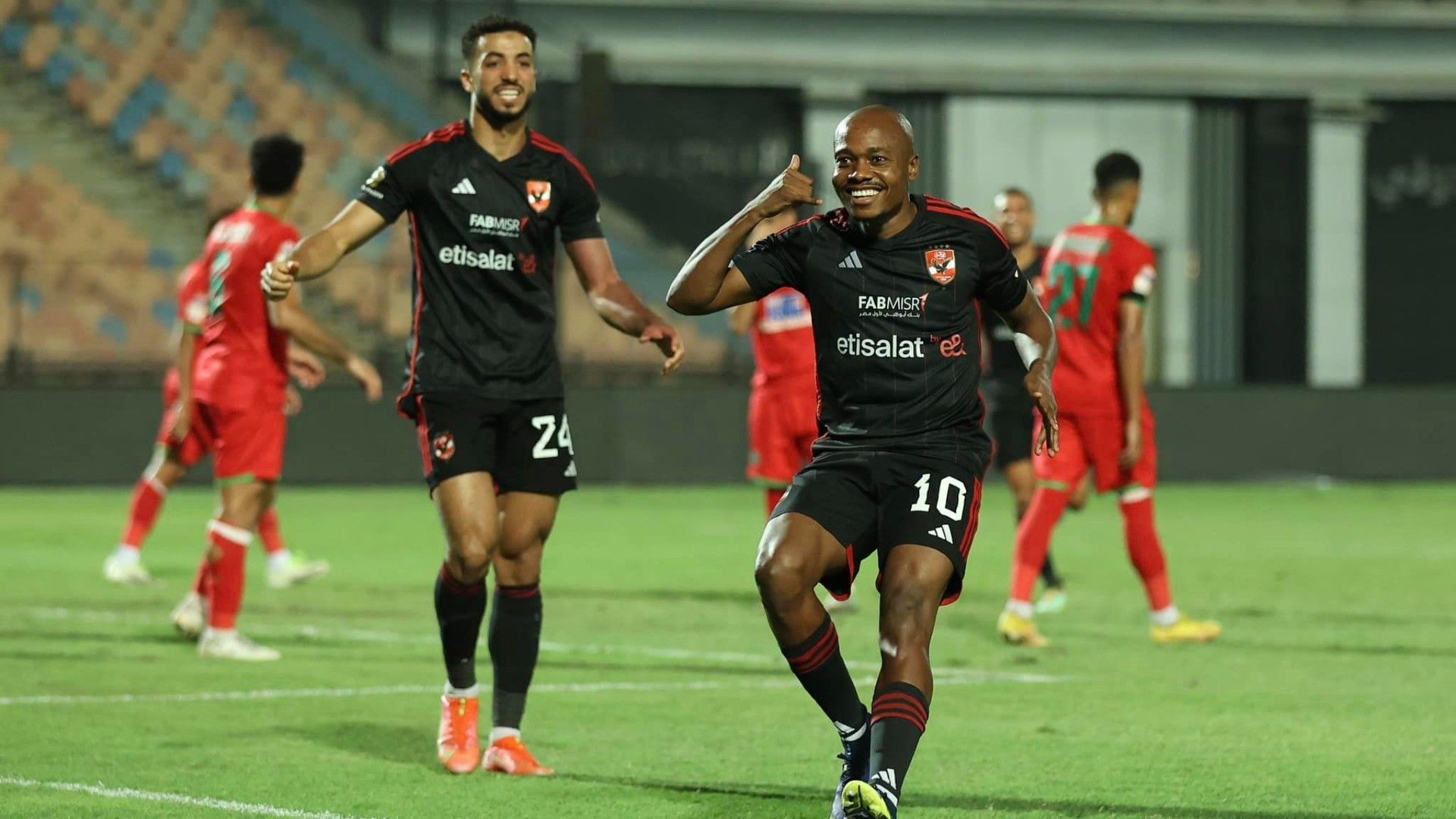 Mohamed Abdelmonem & Percy Tau, Al Ahly, 2024