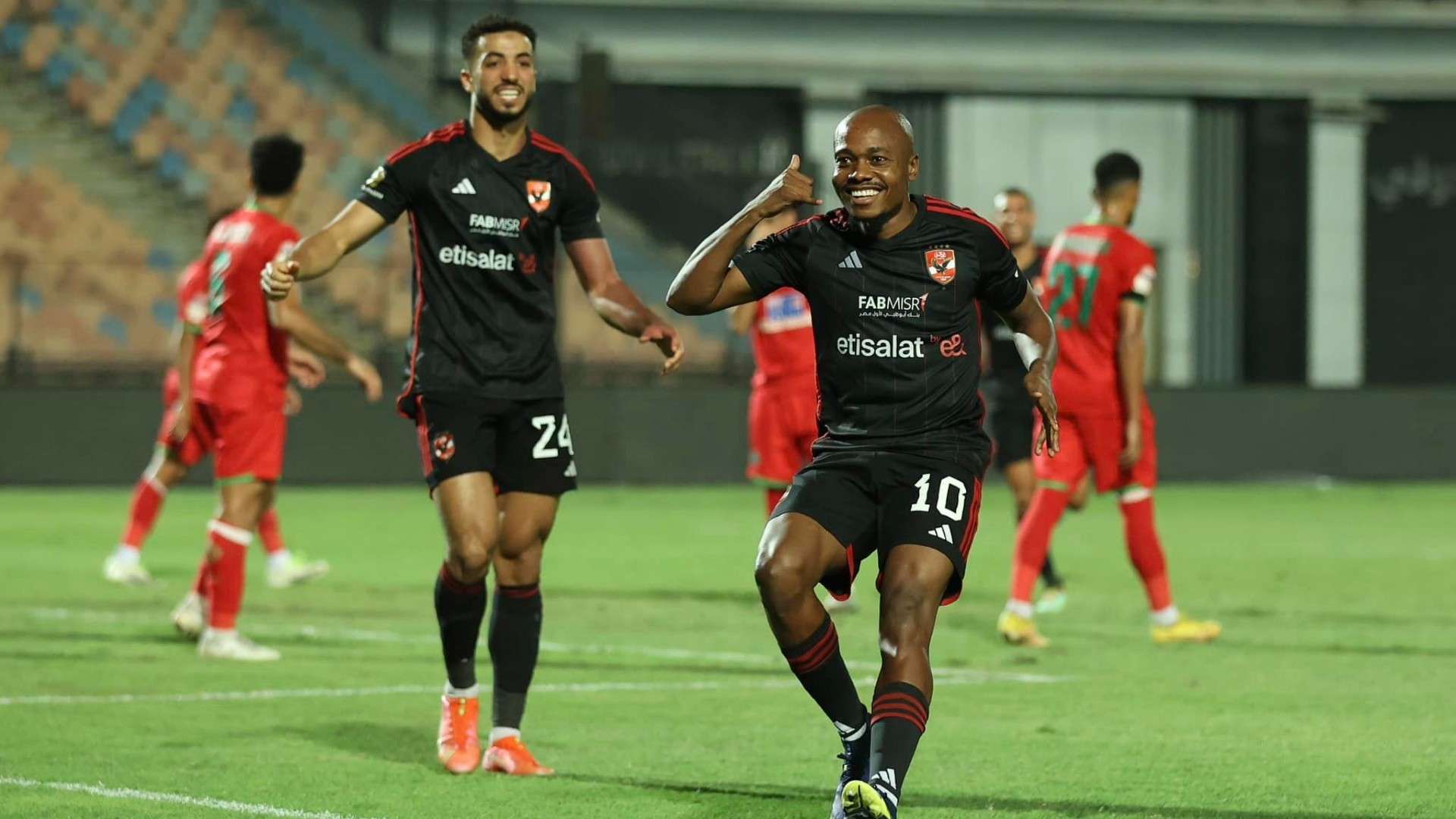 Mohamed Abdelmonem & Percy Tau, Al Ahly, 2024