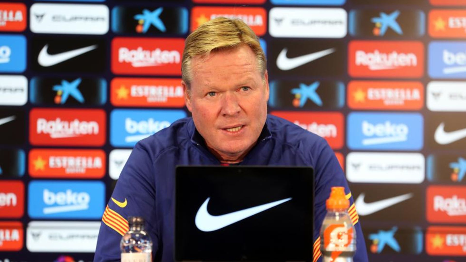 Ronald Koeman press conference