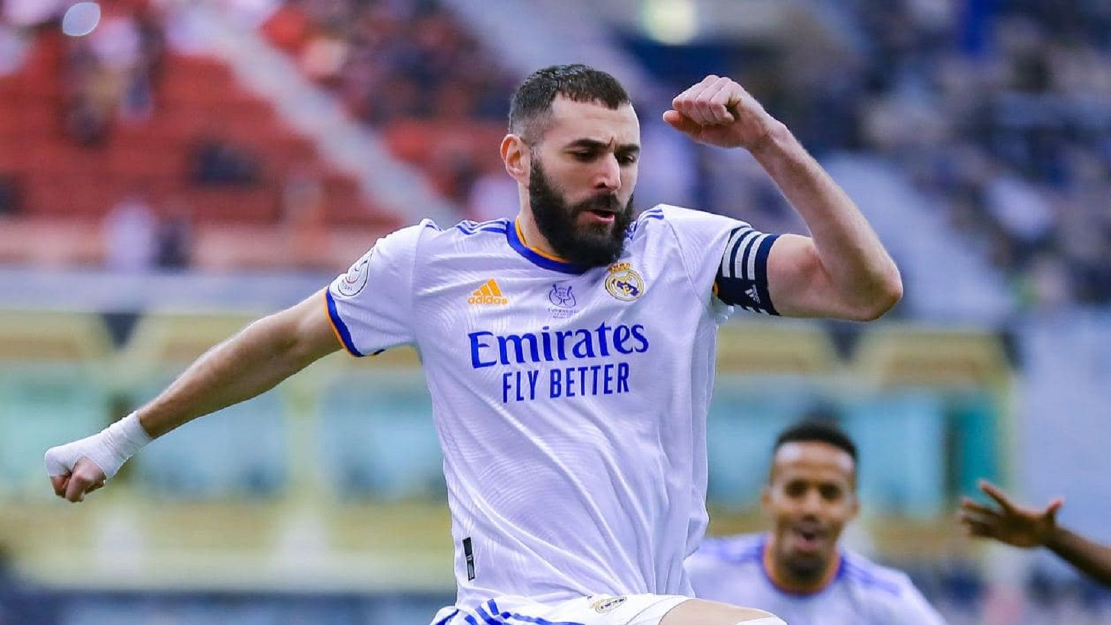 Karim Benzema Real Madrid Athletic Super Copa Final 2022