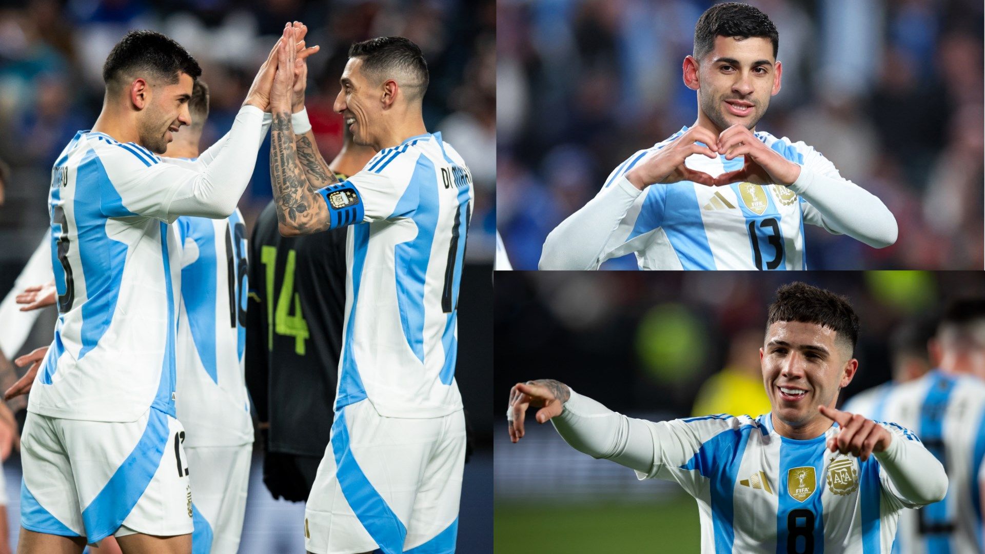 Argentina vs El Salvador split