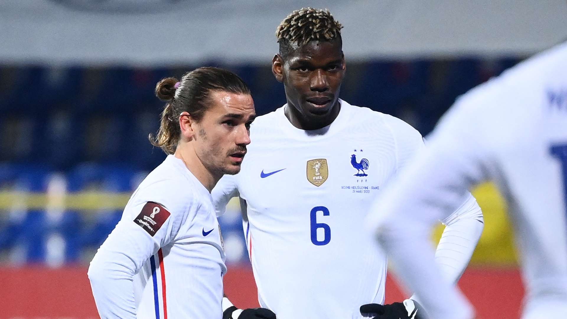Antoine Griezmann, Paul Pogba, France 2021