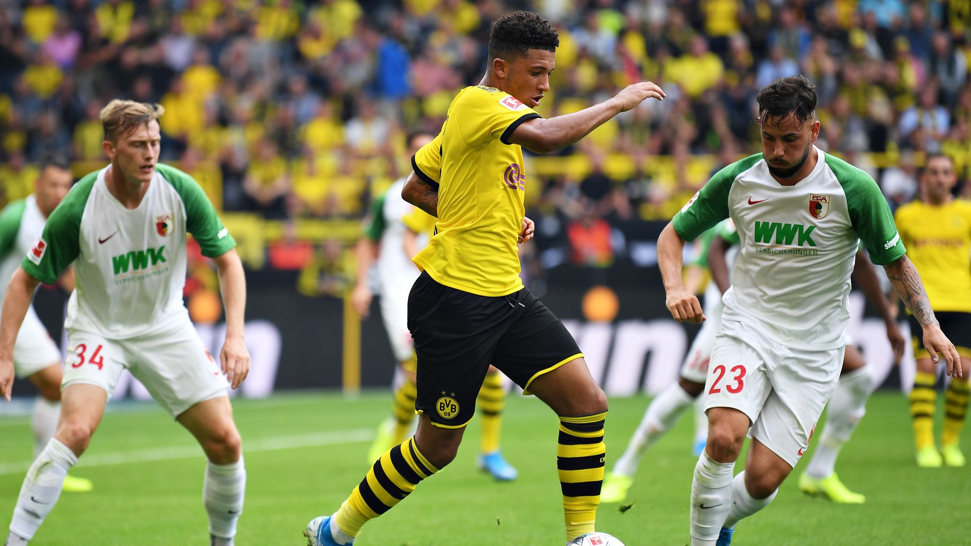 Jadon Sancho BVB 17082019