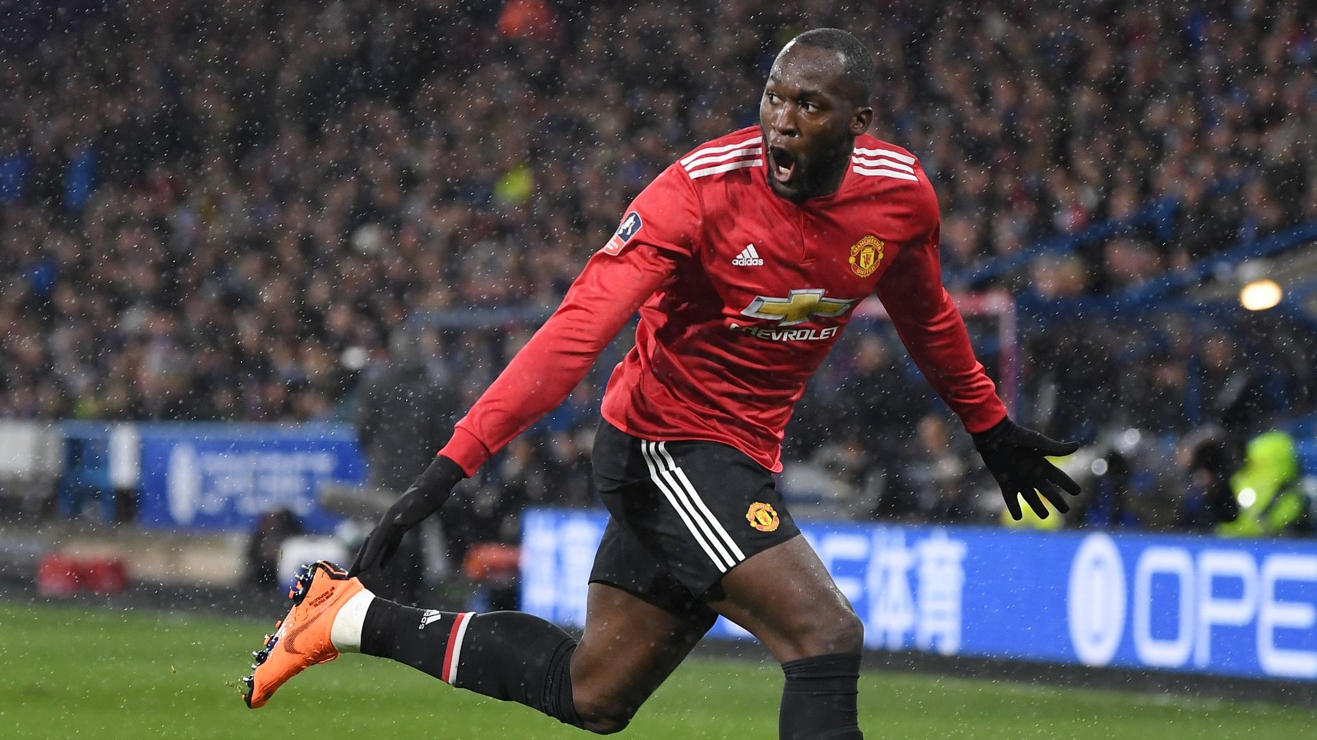Romelu Lukaku Manchester United Huddersfield