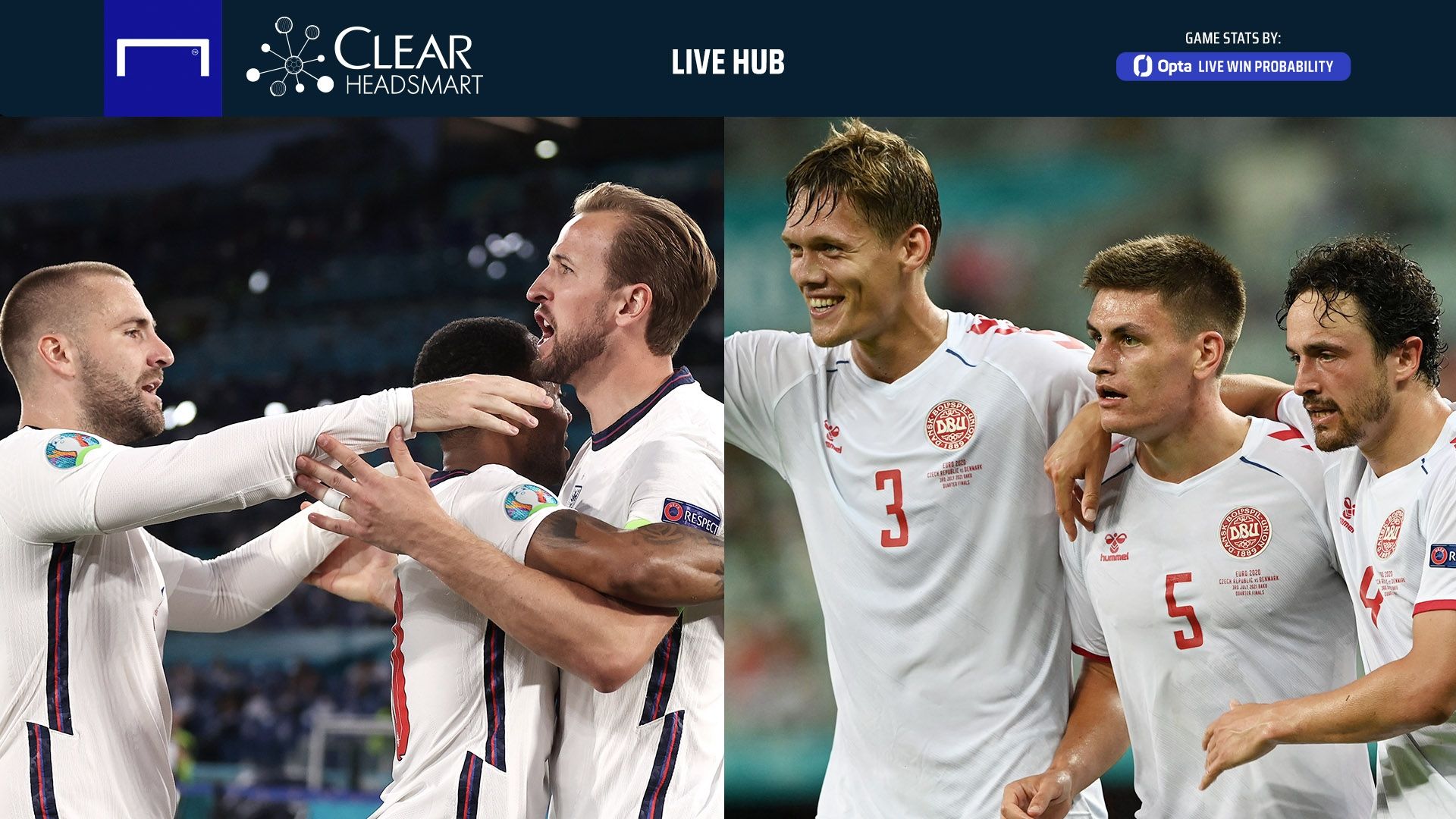 Inggris vs Denmark - CLEAR