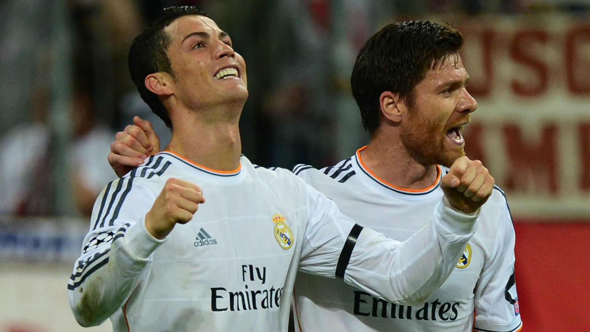 Cristiano Ronaldo Xabi Alonso Real Madrid
