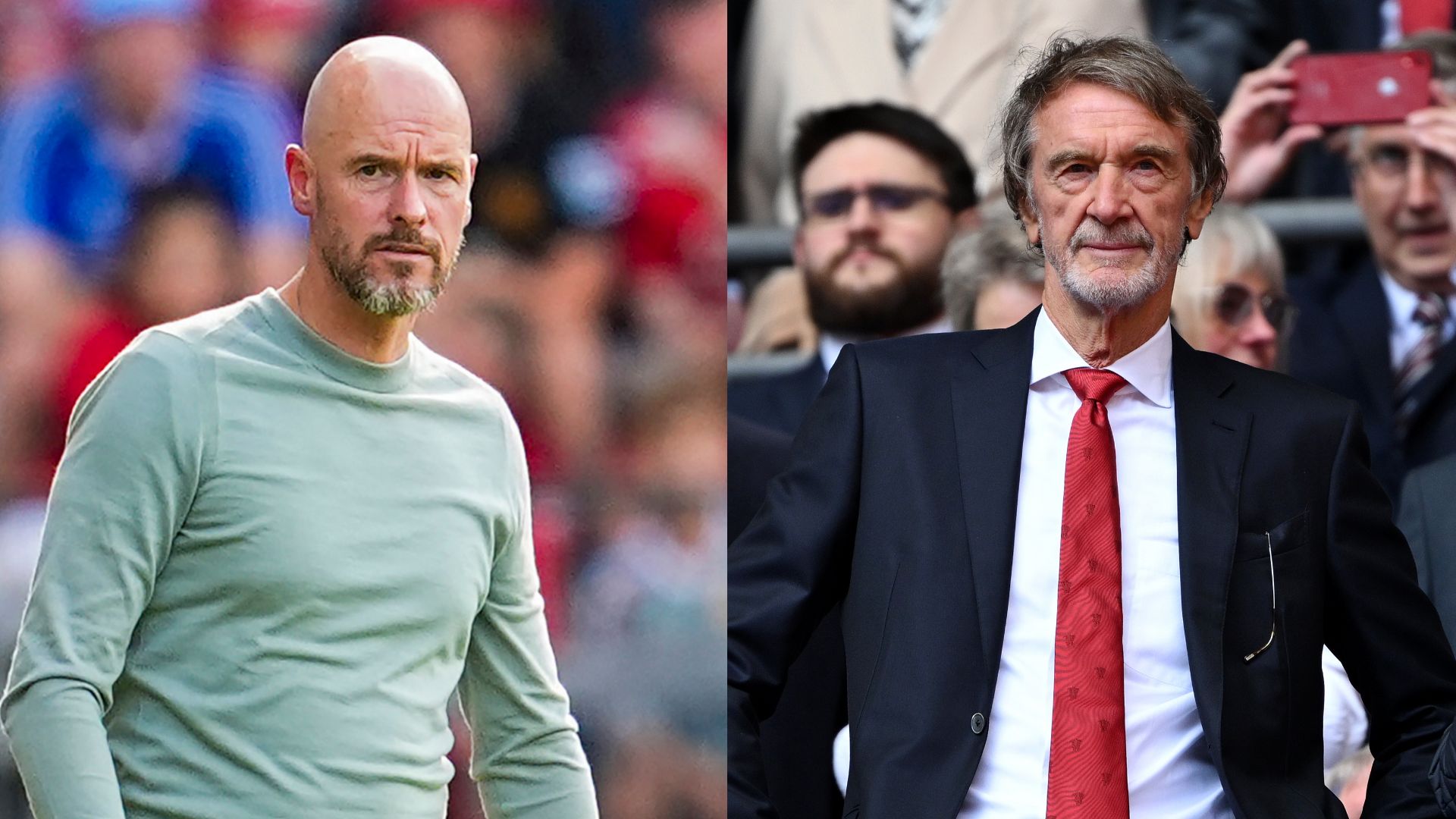 Erik ten Hag Sir Jim Ratcliffe