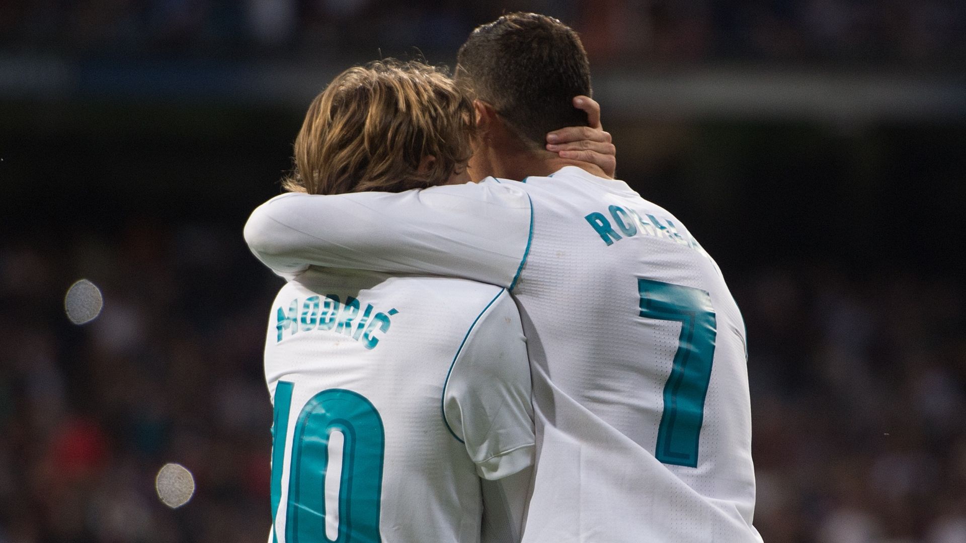 Luka Modric Cristiano Ronaldo Real Madrid