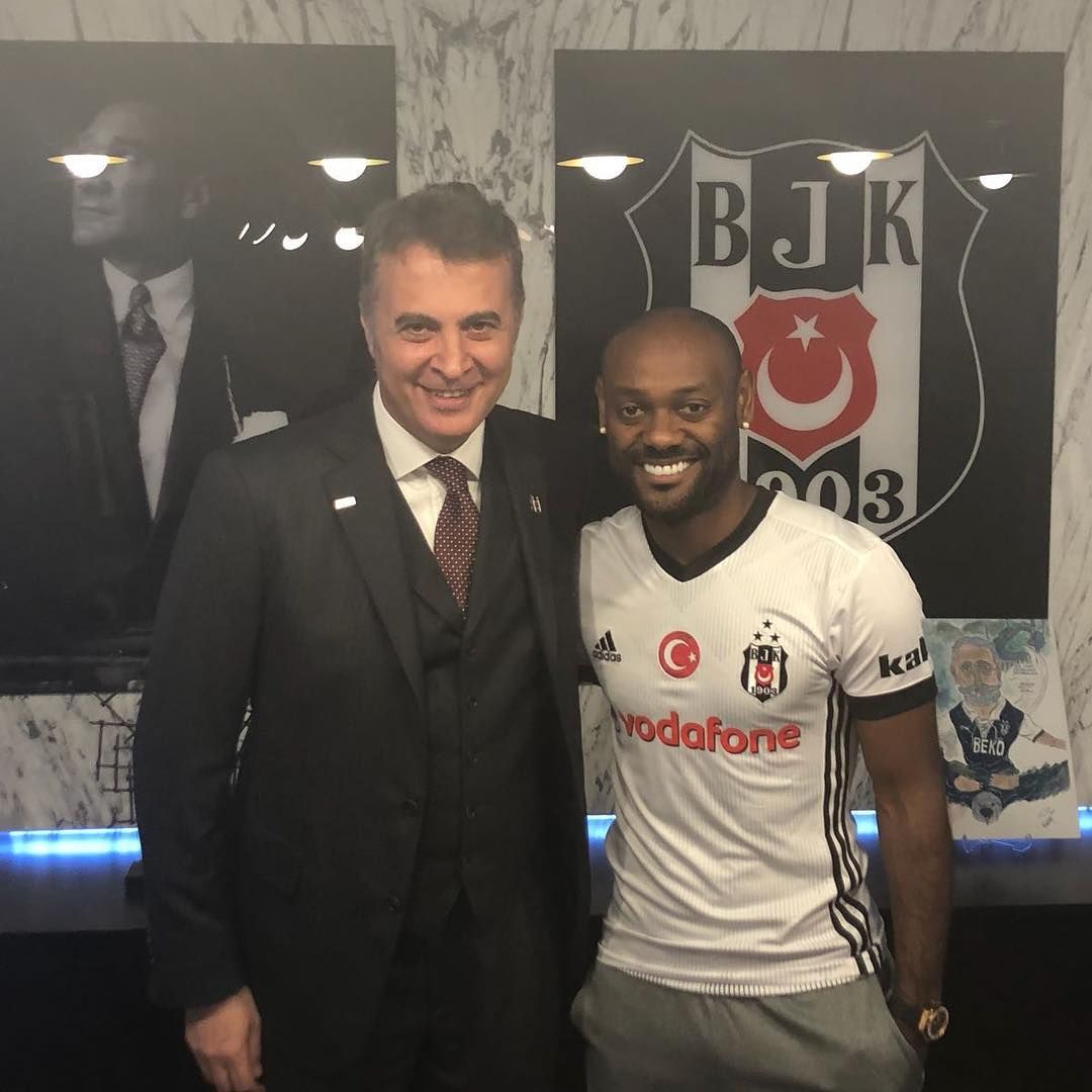 Fikret Orman Vagner Love Besiktas 01/29/18