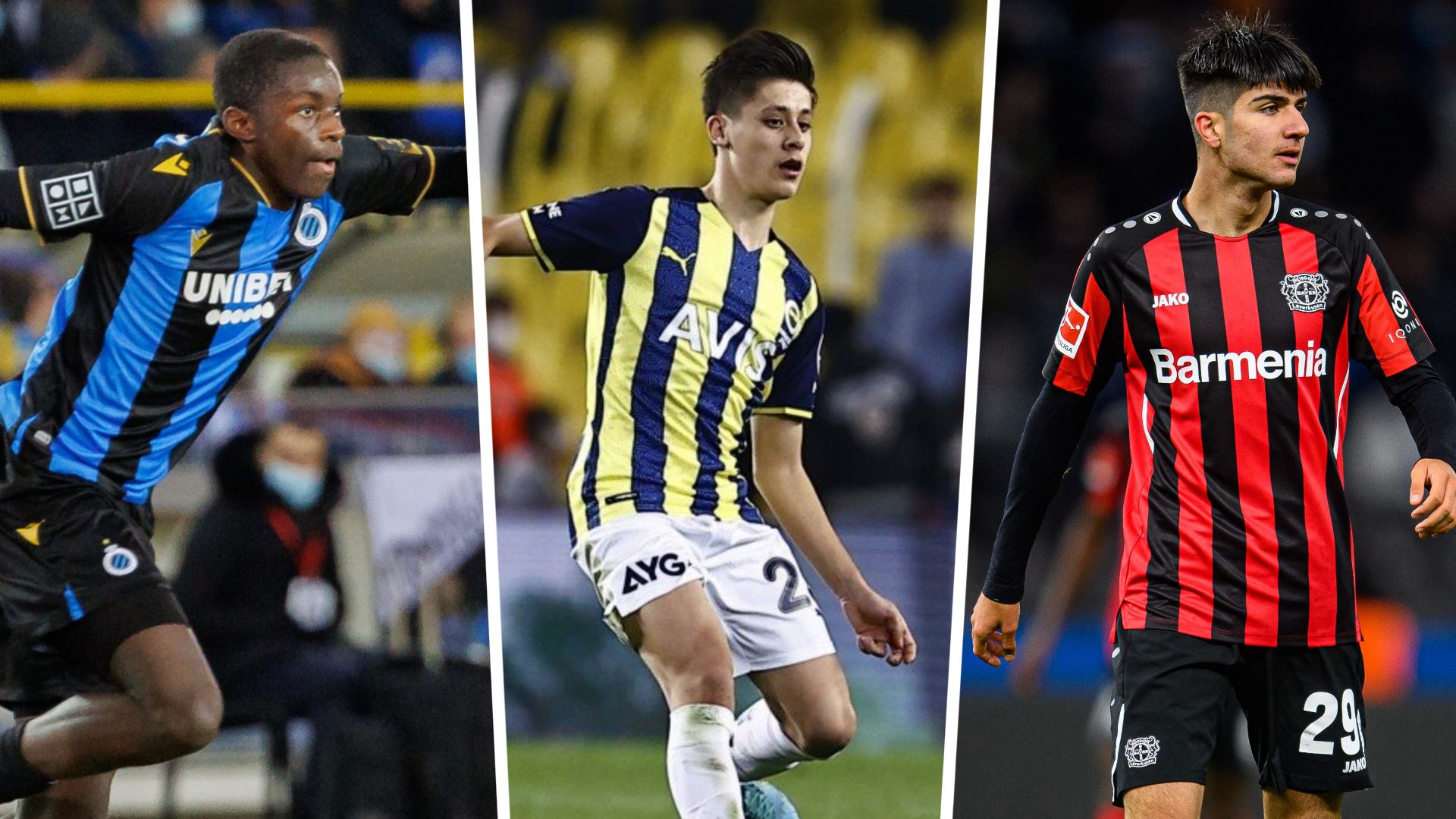 Noah Mbamba Arda Güler Zidan Sertdemir