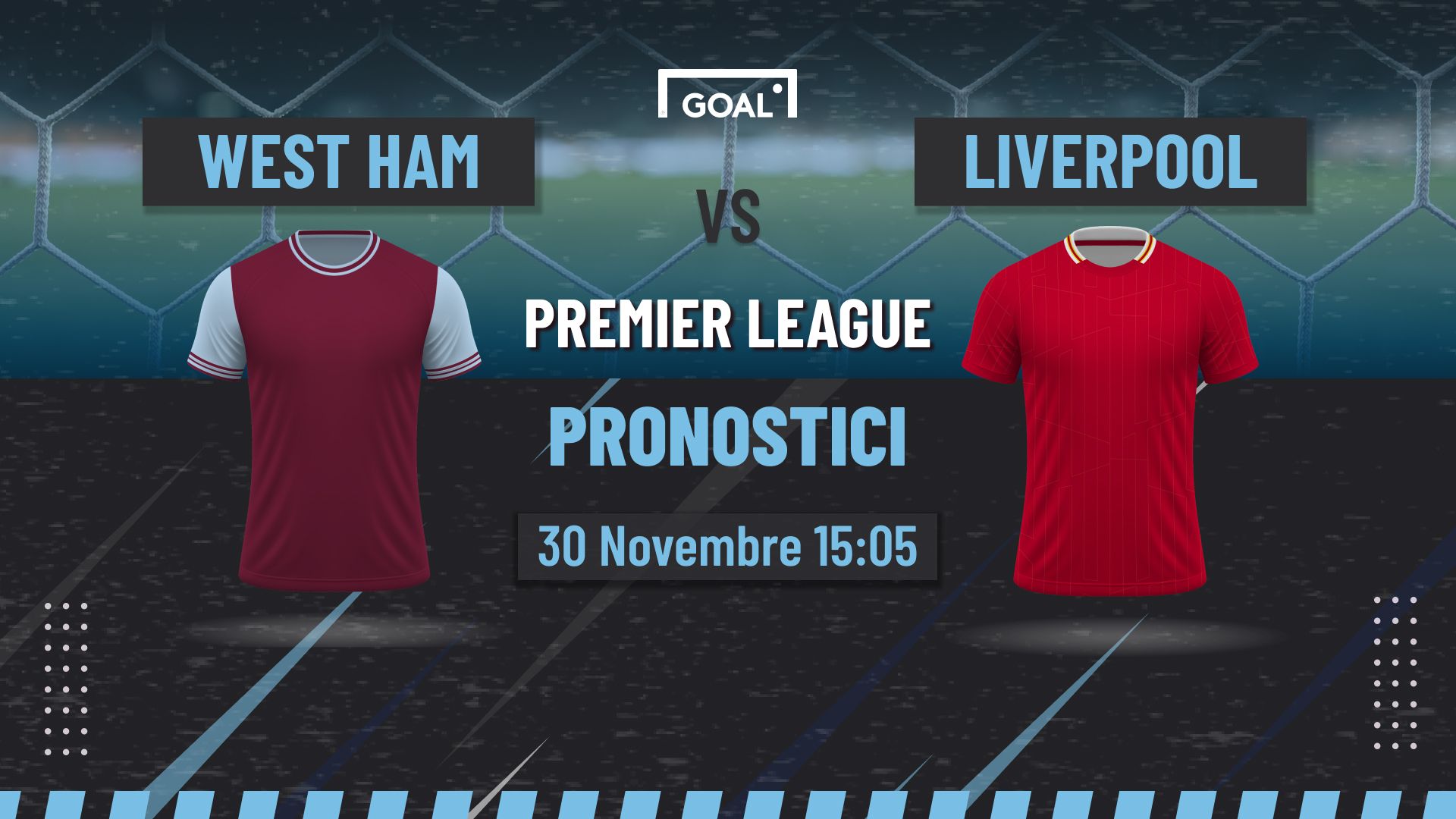 pronostici West Ham - Liverpool