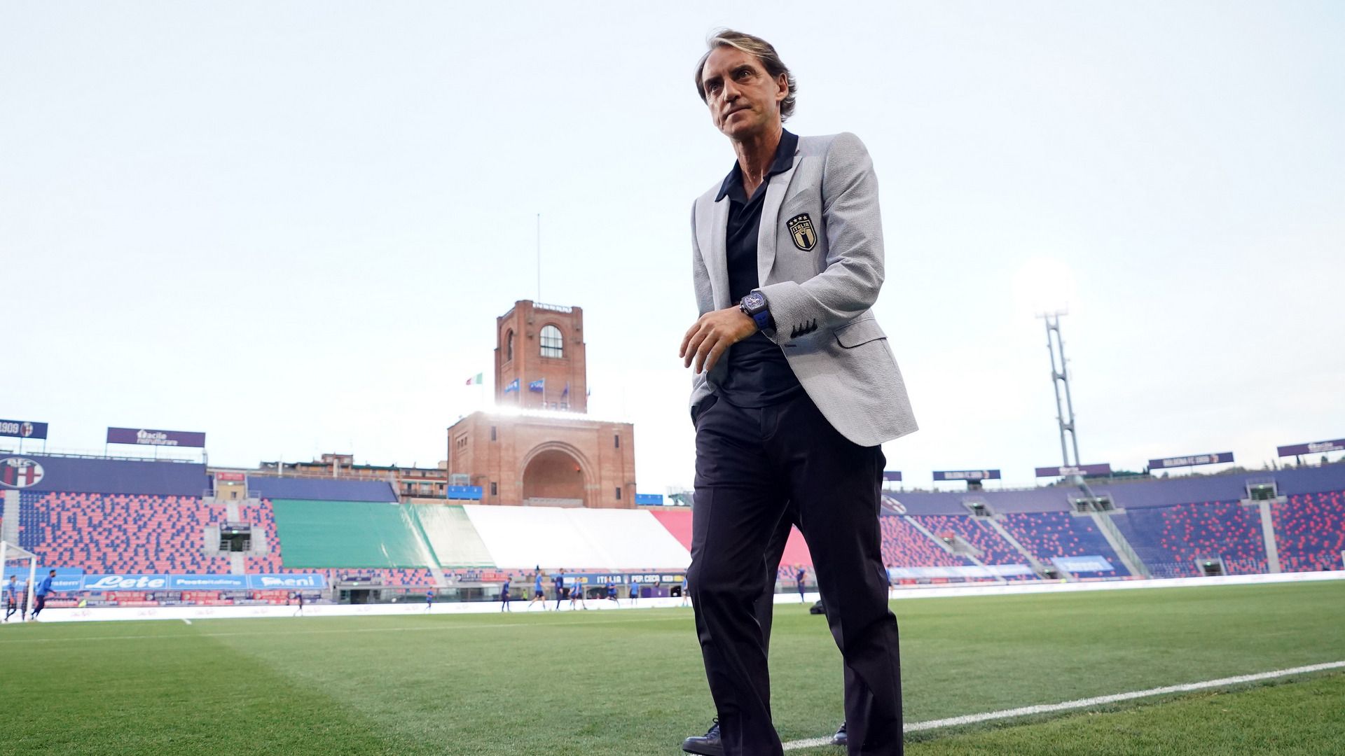 Roberto Mancini. Italy vs Czech Republic. 06.04.2021