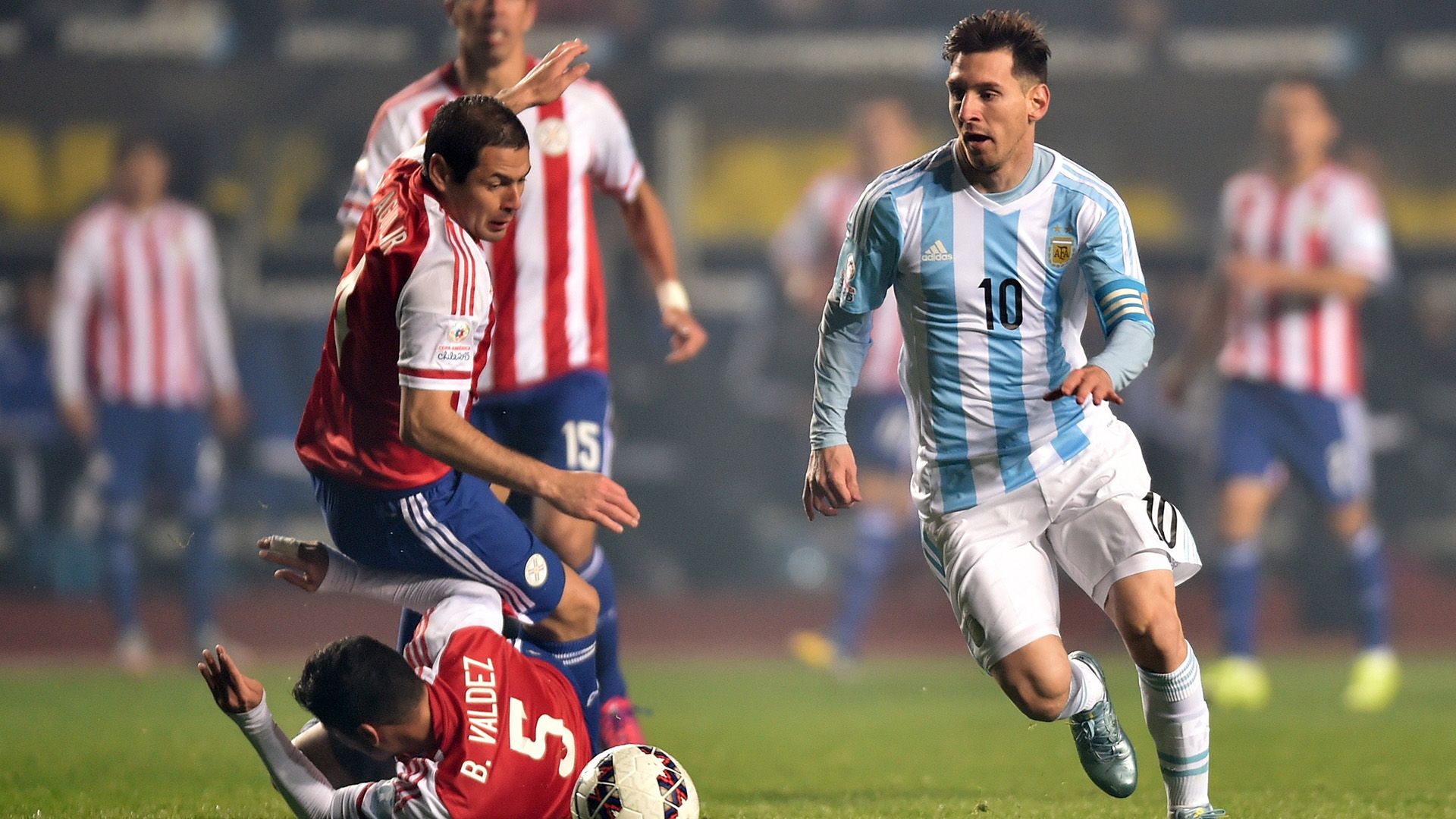 Lionel Messi Argentina Paraguay Copa America 30062015