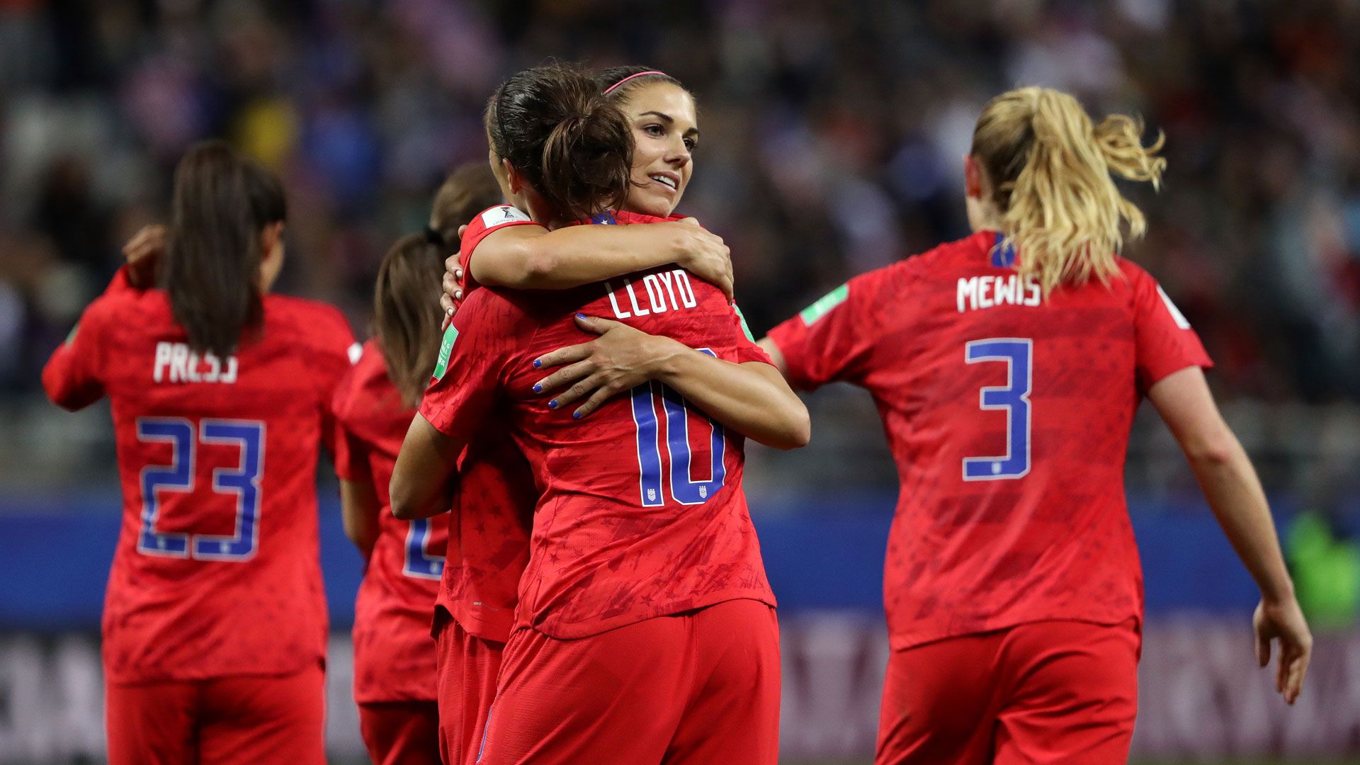 carli lloyd usa thailand women world cup france 2019 frauenfußball wm weltmeisterschaft united states