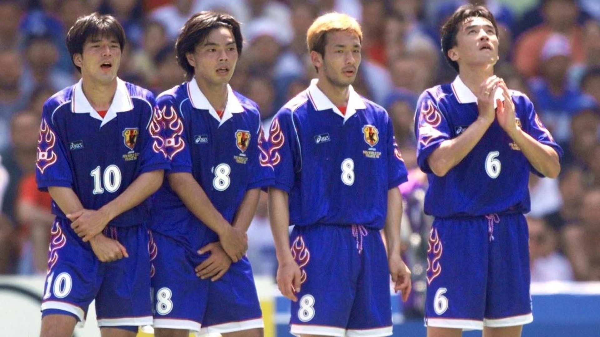 戸田和幸 サッカー 日本代表 日韓ワールドカップ ユニフォーム-