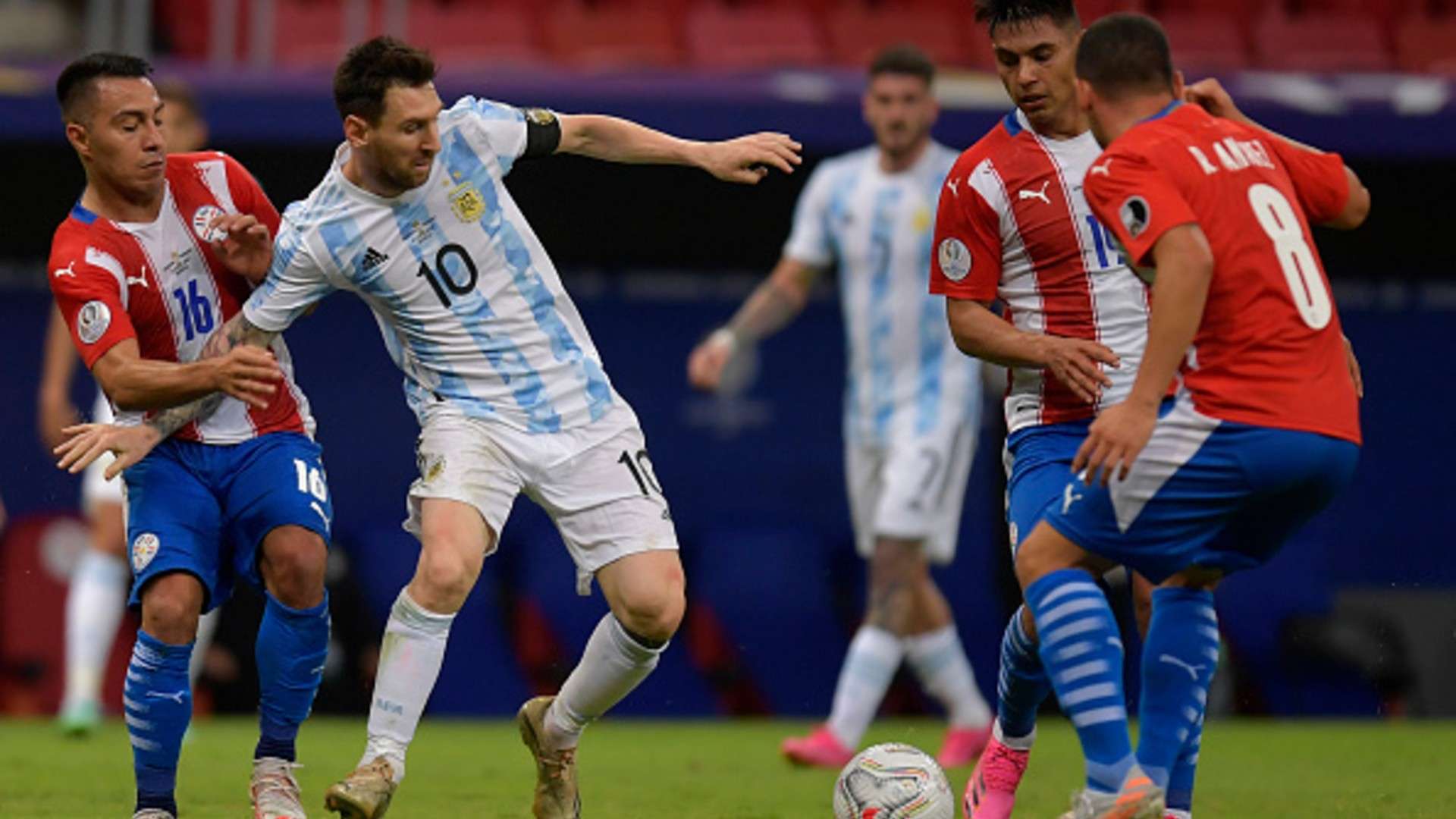 Lionel Messi, Argentina vs Paraguay, Copa America
