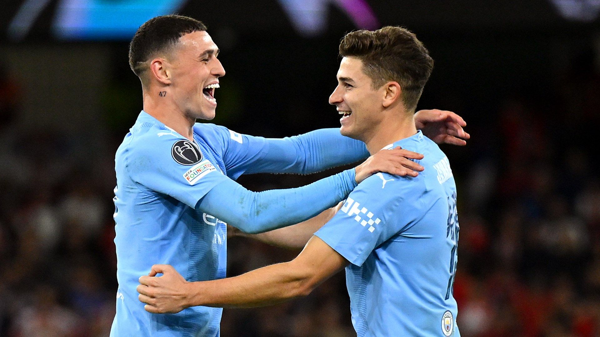 Phil Foden Julian Alvarez Manchester City 2023-24