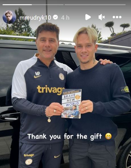 Mudryk Pochettino Instagram