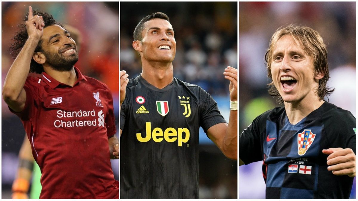 UEFA Player of the Year Collage